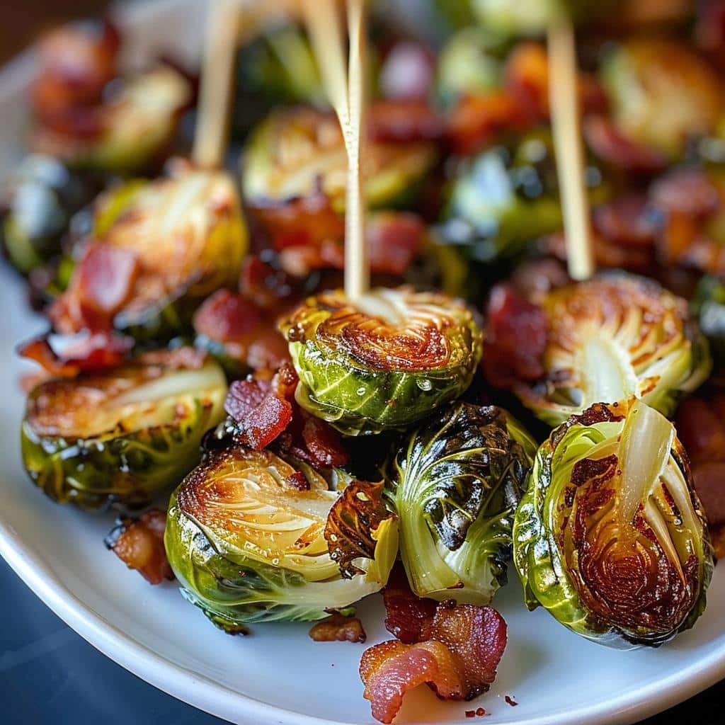 Convert Haters: Irresistible Crispy Bacon Roasted Brussels Sprouts